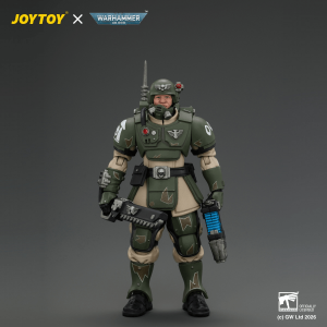 Joytoy: Warhammer 40K: Astra Militarum Kasrkin 1 with Chainsword and Plasma Pistol