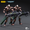 Joytoy: Warhammer 40K: Necrons Szarekhan Dynasty lmmortal with Tesla Carbine [2PCS] 