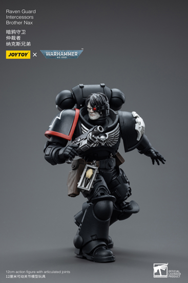  JOYTOY Warhammer 40,000 Action Figure, Raven Guard