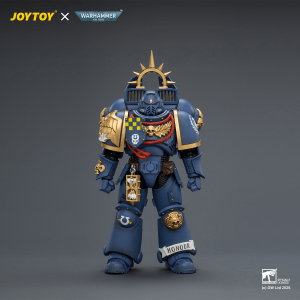 Joytoy: Warhammer 40K: Ultramarines Captain with Jump Pack and Relic Shield