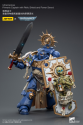 Joytoy: Warhammer 40K: Ultramarines Primaris Captain with Relic Shield and Power Sword 