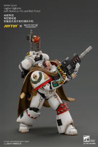 Joytoy: Warhammer 40K: White Scars Legion Vigilator with Nemesis rifle and Bolt Pistol