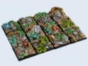 Micro Art Studio: Jungle Bases: 25x25mm 