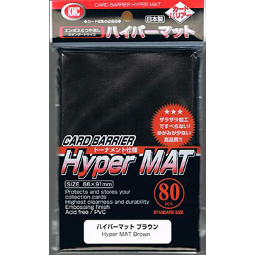 KMC Card Barrier Hyper Mat: GREEN (80) 