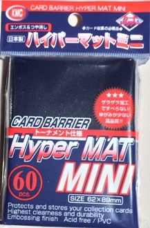 KMC Card Barrier Hyper Mat Mini: Blue 