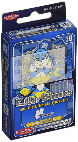 Killer Bunnies And The Ultimate Odyssey: Burn Baby Burn: Expansion: Technology Deck  B (SALE) 