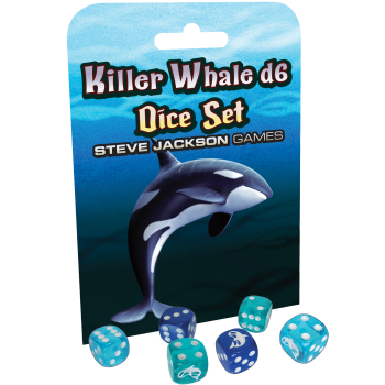 Killer Whale D6 Dice Set 