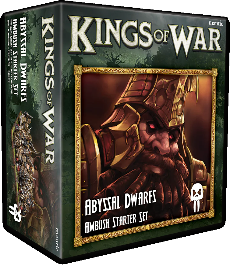 Kings Of War: Empire Of Dust Ambush Starter Set - Gioco Da Tavolo Mantic