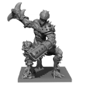 Kings of War: Abyssal Dwarves: Grotesque Champion 