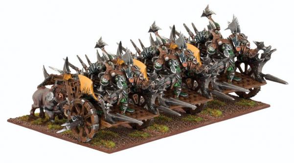 Kings of War: Orcs: Fight Wagon Regiment 