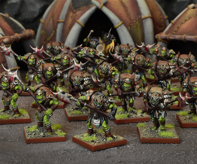 Kings of War: Orcs: Greatax Regiment 