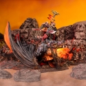 Kings of War: Salamander: Clan Lord On Firedrake 