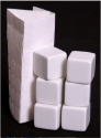 Koplow: Opaque D6: 25MM Blank w/Stickers (6pc) 