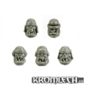 Kromlech Conversion Bitz: Armored Orc Heads 