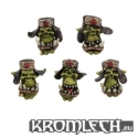 Kromlech Conversion Bitz: Orc Soviet Heads (10) 