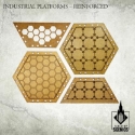 Kromlech Tabletop Scenics: Industrial Platforms – Reinforced 