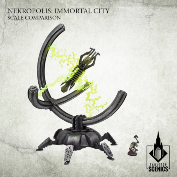 Kromlech Tabletop Scenics: Nekropolis Immortal City - Annihilator Beamer 