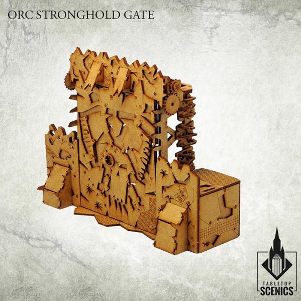 Orc Stronghold Gate Ork Town Orkenburg Kromlech HDF Tabletop Scenics KRTS004 