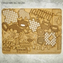 Kromlech Tabletop Scenics: Orkenburg Signs 
