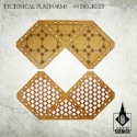 Kromlech Tabletop Scenics: Technical Platforms - 90 degrees 
