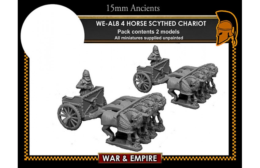 Later Achaemenid Persian: Later Persian, 4-Horse Scythed Chariots 
