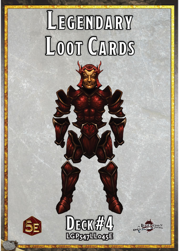 Legendary Loot Cards #4 (5e)  