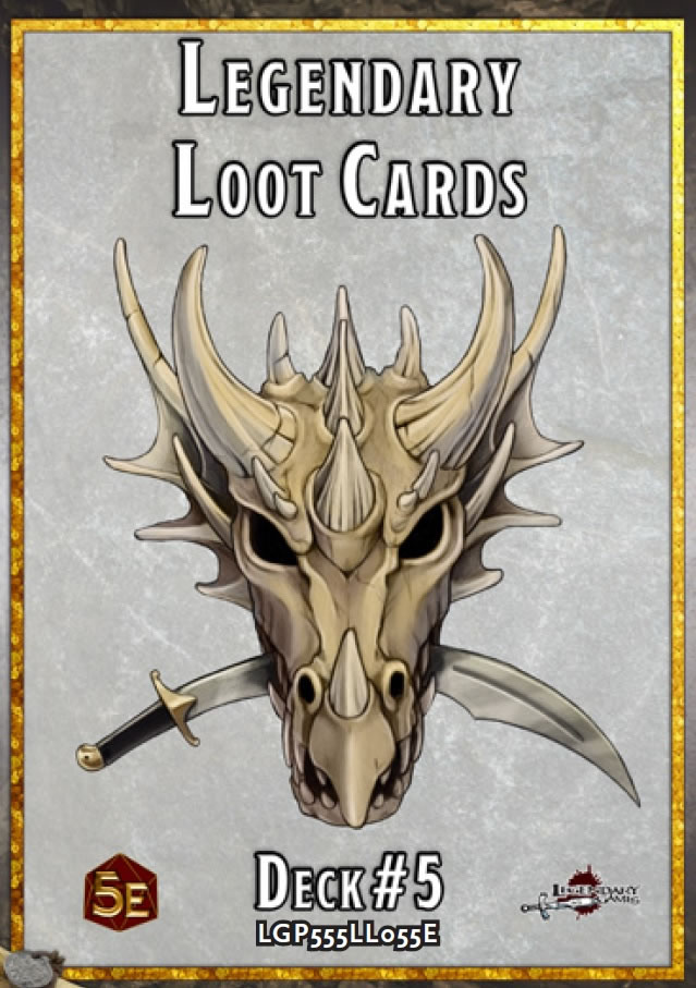 Legendary Loot Cards: Deck #5 (5e)  