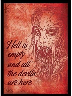 Legion Art Sleeves: Hell is Empty (50ct) 