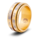 Life Counter Ring: Gold: Size 11 