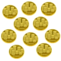 Litko: Treasure Tokens Transparent Yellow (10) 