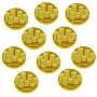 Litko: Treasure Tokens Transparent Yellow (10) - TS867-TYL