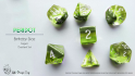 Little Dragon: Birthday Stone Dice: AUGUST PERIDOT 