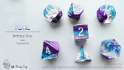 Little Dragon: Birthday Stone Dice: JUNE PEARL 