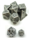 Little Dragon: Mini Dice: Old Nickel (Metal) 