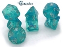 Little Dragon: Nebula Dice- TURQUOISE 