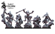 Lost Kingdom Miniatures: Cuetzpal Empire: Kuaxotl Unit - Lost Kingdom Miniatures: KUAXOTL UNIT