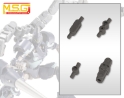 M.S.G.: Mecha Supply 20 Joint Set Type D (Gunmetal Version) 