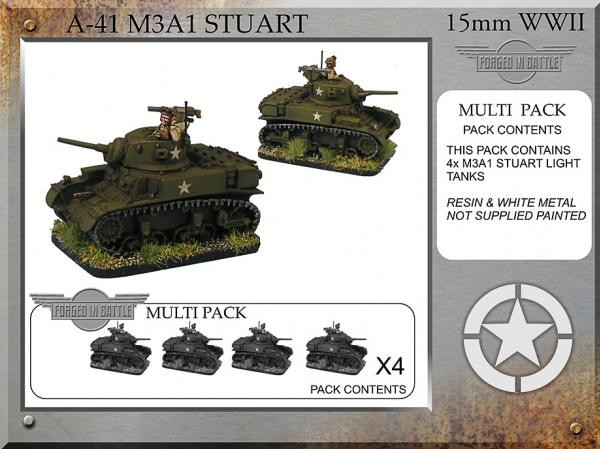 Forged in Battle: USA: M3A1 Stuart 