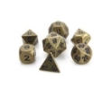 METAL RPG DICE SET - ANCIENT GOLD 
