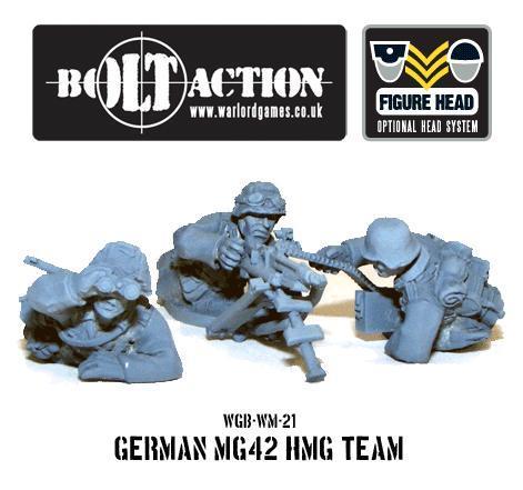 Bolt Action: German: MG42 HMG Team 