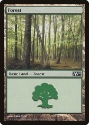MTG: 2010 Core Set 247: Forest (FOIL) 