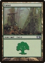 MTG: 2012 Core Set 246: Forest (FOIL) 