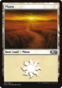 MTG 2019 Core Set 261: Plains (FOIL) 