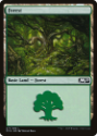MTG 2019 Core Set 277: Forest (FOIL) 