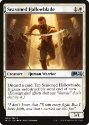 MTG 2021 Core Set 034: Seasoned Hallowblade 