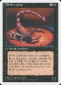 MTG: 4th Edition 153: Pit Scorpion 