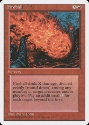 MTG: 4th Edition 192: Fireball 