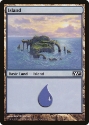 MTG: Core Set 2011 237: Island (FOIL) 