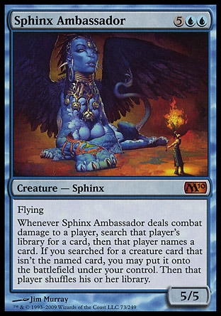 Magic 2010 Core Set 073: Sphinx Ambassador 
