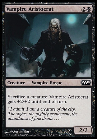 Magic 2010 Core Set 117: Vampire Aristocrat 